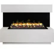 Real Flame Modern CST 1000 WT +3D Cassette 1000 10015166