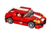 Lego Красный мощный автомобиль - Creator № 31024