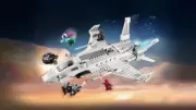 Lego 76130 Stark Jet and the Drone Attack (Реактивный самолёт Старка и атака дрона)