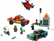 Lego Пожарная бригада и полицейская погоня - City № 60319