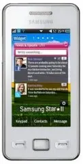 Samsung GT-S5260 White