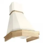 Elikor Камин Грань 90 Beige/Oak unpainted