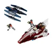 Lego Ahsoka's Starfighter и Droids (Звездный истребитель Асоки и Дроиды) - Star Wars № 7751