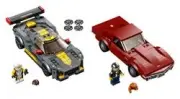 Lego Chevrolet Corvette C8.R Race Car and 1969 Chevrolet Corvette - Speed Champions № 76903