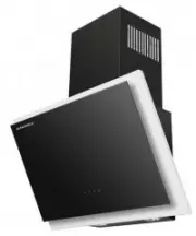 Maunfeld Tower Touch 60 White Glass Black